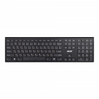 Клавиатура + мышь Acer OKR030 клав:черный мышь:черный USB беспроводная slim (ZL.KBDEE.005) в Максэлектро