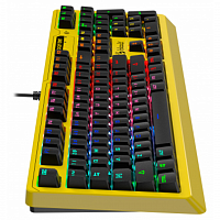 Клавиатура A4Tech Bloody B810RC Punk механическая желтый/черный USB for gamer LED в Максэлектро