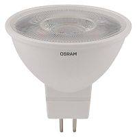 Лампа светодиодная LED STAR MR16 4.2W/830 4.2Вт 3000К тепл. бел. GU5.3 350лм 110 град. 220-240В пластик. (замена 50Вт) OSRAM 4052899981140 в Максэлектро