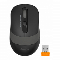 Мышь A4Tech Fstyler FG10 черный/серый оптическая (2000dpi) беспроводная USB (4but) в Максэлектро