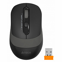Мышь A4Tech Fstyler FG10S черный/серый оптическая (2000dpi) silent беспроводная USB для ноутбука (4b в Максэлектро