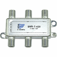 Ответвитель абонентский SNR-T-616, на 6 отводов, вносимое затухание IN-TAP 16dB. в Максэлектро