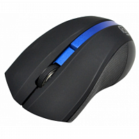 Мышь Оклик 615MW черный/синий оптическая (1200dpi) беспроводная USB для ноутбука (3but) в Максэлектро
