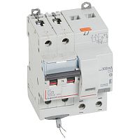 Выключатель автоматический дифференциального тока 2п C 25А 300мА тип AC 10кА DX3 4мод. Leg 411174 в Максэлектро