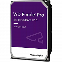 Жесткий диск WD Original SATA-III 2Tb WD22PURZ Video Streaming Purple (5400rpm) 256Mb 3.5" (WD22PURZ) в Максэлектро