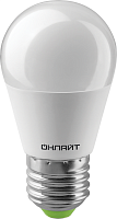 Лампа светодиодная 61 968 OLL-G45-10-230-2.7K-E27 10Вт ОНЛАЙТ 61968 в Максэлектро