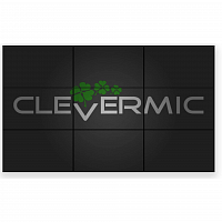 Видеостена 3x3 CleverMic W49-3.5-500 (FullHD 147") в Максэлектро