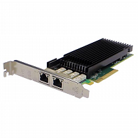 Сетевая карта 2 порта 10GBase-T Bypass (RJ45, Intel x540), Silicom PE210G2BPi40-T-SD в Максэлектро
