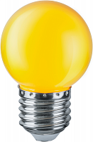 Лампа светодиодная 71 830 NLL-G45-1-230-Y-E27 1Вт шар E27 176-264В Navigator 71830 в Максэлектро