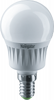 Лампа светодиодная 94 468 NLL-G45-7-230-4K-E14 7Вт шар 4000К нейтр. бел. E14 560лм 176-264В Navigator 94468 в Максэлектро