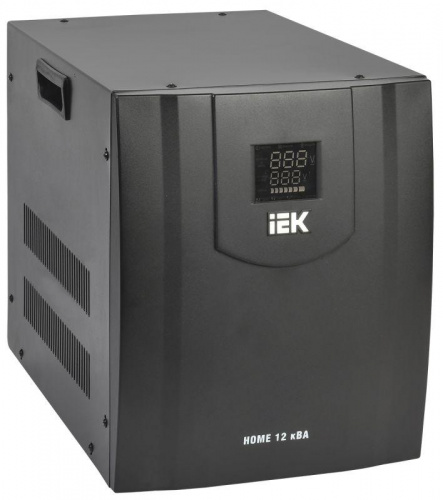 Стабилизатор напряжения HOME СНР1-0-12кВА электрон. переносной IEK IVS20-1-12000 в Максэлектро