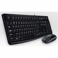Комплект (клавиатура+мышь) LOGITECH MK120 в Максэлектро
